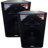 Combo 2 Bafle Jbl J1525a Activo Y Pasivo 15 1000w Con Cable