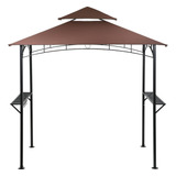 Gazebo Para Parrilla, Toldo De Barbacoa De 8 X 5 Pies, Toldo