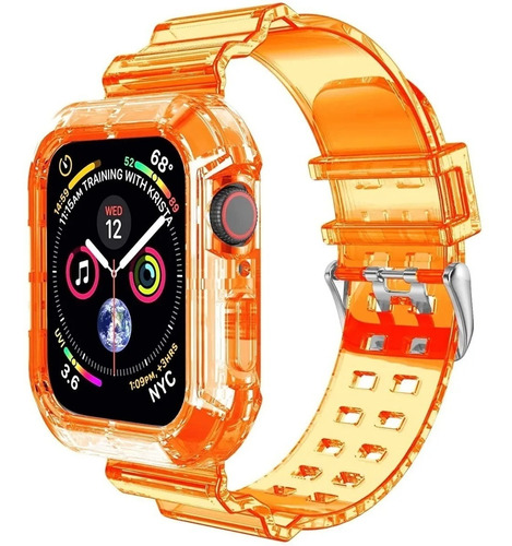 Malla Y Funda Sport Compatible Con Apple Watch Antigolpes 
