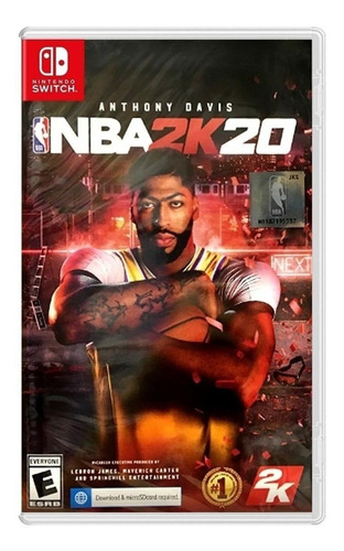 Nba 2k20  Standard Edition 2k Games Nintendo Switch Físico