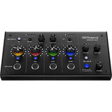 Roland Bridge Cast Dual-bus Gaming Audio Mixer, Black Eea