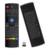 Controle Teclado Wireless Mouse Smart Tv Pc Tv Box Iluminado