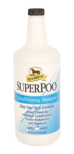 Shampoo Para Caballo Super Poo De Absorbine