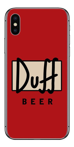 Funda Para iPhone Todos Los Modelos Acrigel Cerveza Duff