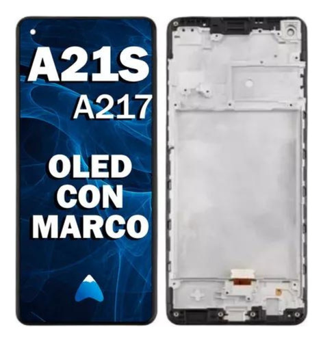 Modulo Compatible Samsung A21s A217 Con Marco Oled Instalado