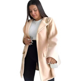 Tapado Mujer De Paño Saco Trench Abrigo Blazer Premium