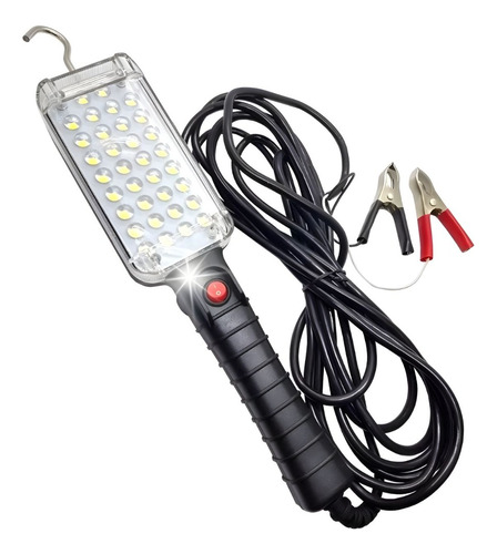 Lampara Portatil Luz Led Camion Taller Emergencia 24v Gancho