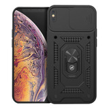 Capa Dinamic Cam Protection Preta Para iPhone - Gshield