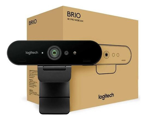 Cámara Web Logitech Brio 4k 90fps