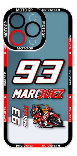 Funda Con El Logotipo De Marc Marquez De Motogp Para iPhone
