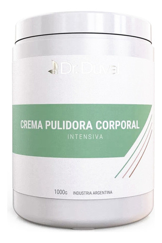 Dr Duval Crema Pulidora Corporal Intensiva 1000g