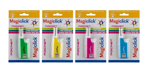 Encendedor Magiclick Recargable Pocket Ferreteria Vazquez