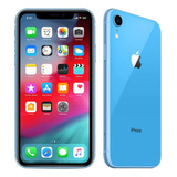 iPhone XR  128gb Azul Apple Reacondicionado 