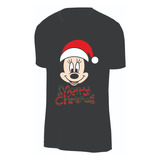 Camisetas Navideñas Navidad Mickey Y Minnie Mouse Familia