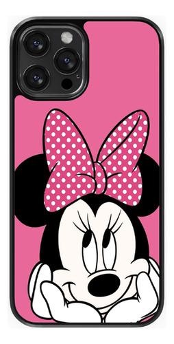 Funda Compatible Con Huawei De Miinie Mouse Rosa #7