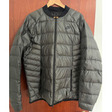 Vendo Campera Nike De Pluma Talle L Color Gris