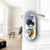 Dragon Ball Cuelga Puertas Mdf Personalizado 