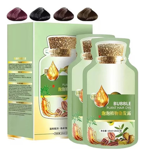 Tinte Natural Para El Cabello Bubble Dy - mL a $301