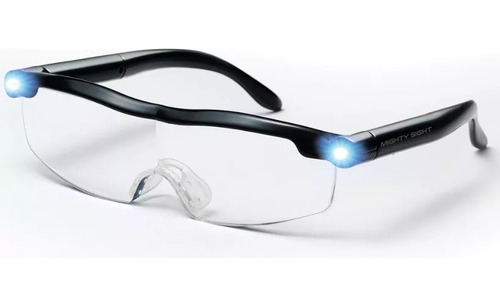 Gafas Aumento Con Luz Led Lentes De Lupa Recargables Visión