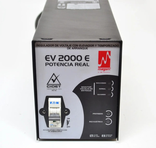 Regulador Elevador Voltaje 2000va 2000watts Reales 75-140vac