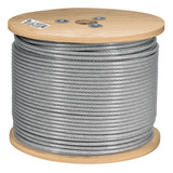 Cable Rígido Acero 1/4' Recubierto Pvc 300 M 48808