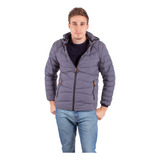 Campera Parka Hombre Gabardina Abrigo Capucha Camperon Piel