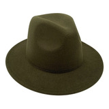 Sombrero De Campaña Ranger Hat Guardabosques Ala Ancha Plana