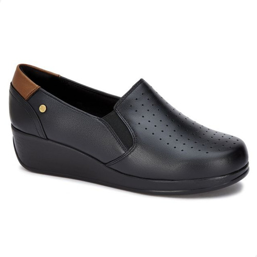 Zapatos Dama Plataforma Comoda Negros Casual Ms