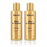 Shampoo + Balsam Biferdil Oleo De Argan Nutritivo