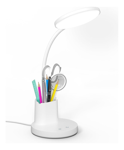 Lámpara Led De Escritorio Táctil, 3 Modos De Color, Brazo Aj
