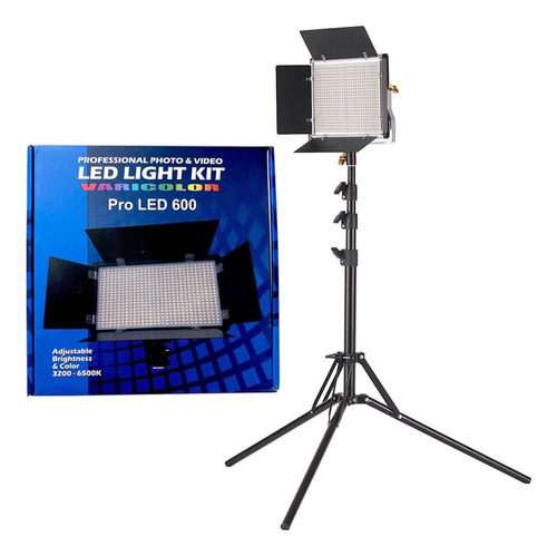 Panel Fotografia Iluminador Brillo Ajustable Control Tripode