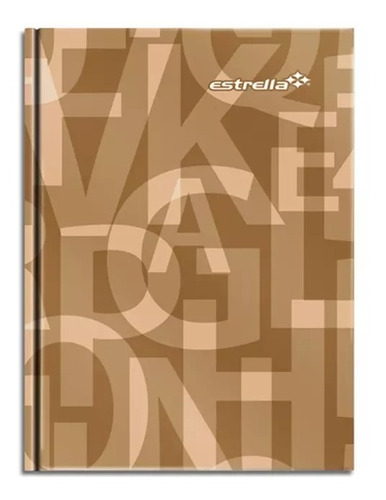 Libreta Estrella 210 1/4 Francesa Raya C/indice 96 Hjs /vc