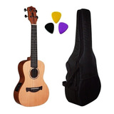 Ukulele Elétrico Tagima 43k Bag Luxo E Palhetas