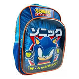 Mochila Escolar Grande Primaria Ruz Sonic 174816 Hegoh Coleccion