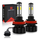  Kit Faros De Led H7 H11 9005 9006 5202 20000lm Focos Auto