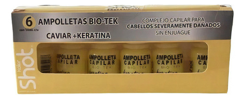 Kolor Shot Ampolletas Caviar + Keratina C/6