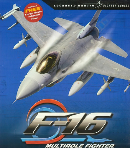 Pc - F-16 Multirole Fighter - Juego Físico Original