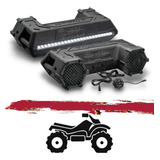 Bocina 6.5 PuLG Sonido Led Cuatrimoto Rzr X3 Atv Aux Marina