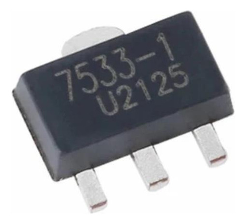 Ht7533 Regulador De Voltaje Ldo 3.3v Smd Mini 100ma Sot89
