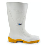 Bota Bata Delta Pvc Hule Blanca Con Casquillo Industrial