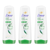 Pack Acondicionador Dove Largos Fortalecidos Biotina 400 Ml