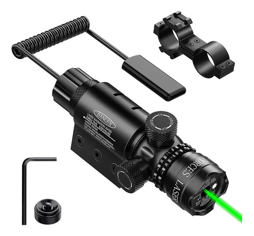 Laser Pra Cano Universal Mira Óptico Rifle Caça Carabina 1pc