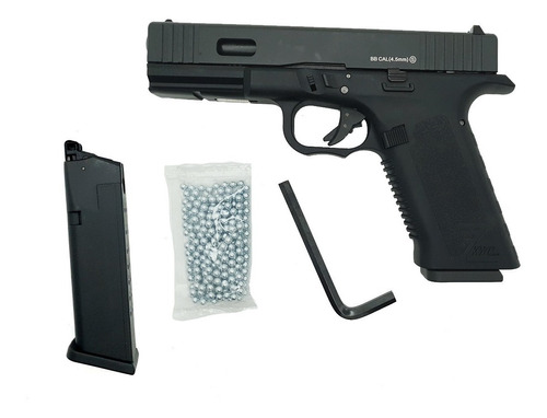Pistola Balin Glock 17 + Regalo 10 Co2 12g +500 Balines Kwc 