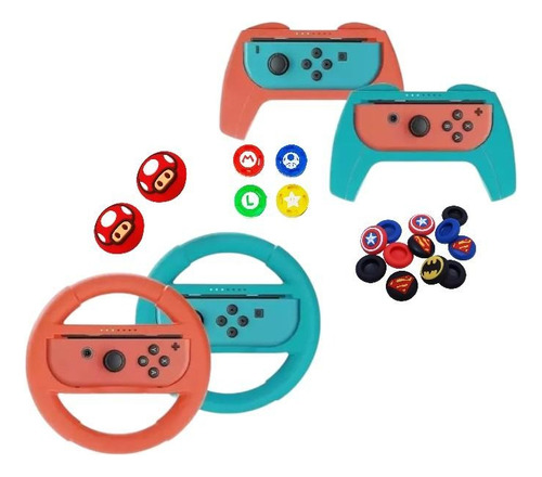 Set Volante + Soporte Para Nintendo Switch