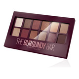 Maybelline The Burgundy Bar Sombra Ojos 12 Looks  9.6 Grs