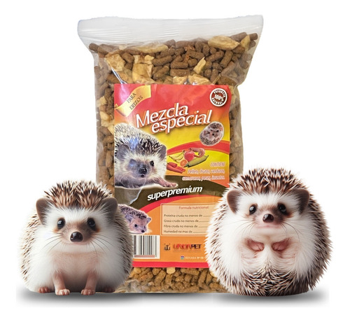 Alimento Erizos Mezcla Especial Union Pet 1.5 Kg