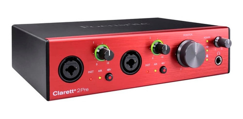 Focusrite Clarett+ 2pre Interface De Audio/midi Usb Type-c