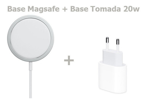 Carregador Sem Fio Magsafe Para iPhone 12 Pro Max Mini +base