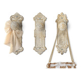 Ganchos Decorativos De Pared De Hierro Fundido Shabby Chic -