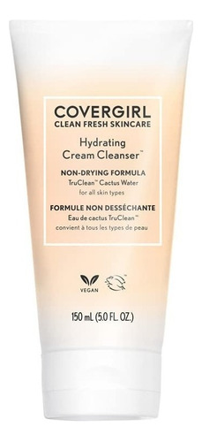 Limpiador De Crema Hidratante Covergirl Clean Fresh Skincare Tipo De Piel Todo Tipo De Piel